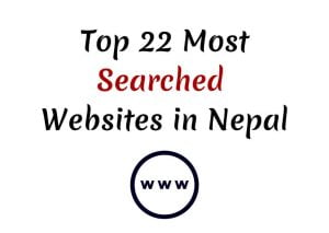 Top 22 Most Visited Websites in Nepal